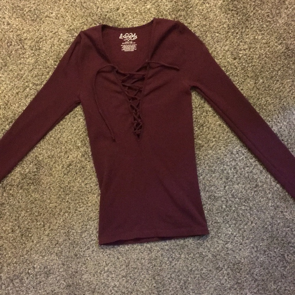 FP thick stretchy material long sleeve